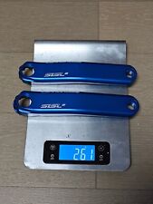 cannondale hollowgram sisl2  anode blue crank  arms fit scalpel f-si supersix