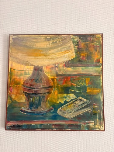 Ancien tableau peinture - peinture, à