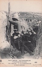 AUX DARDANELLES   un periscope