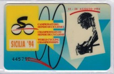 A0075 - ITALIE - RARE - Carte magnétique SIP IRITEL SICILIA 94 - Voir scans