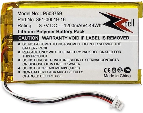 Zzcell battery for garmin - for,