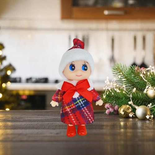 Mini poupée elfe noël - de,