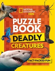 Puzzle book deadly creatures - puzzle,