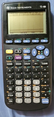Calculatrice ti89 graphique - ti89,