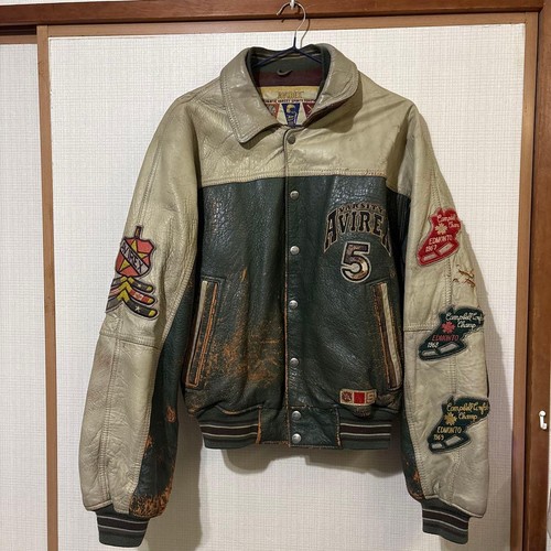 Avirex veste blouson cuir - avirex,