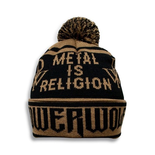 Chapeau tricoté powerwolf - tricoté,