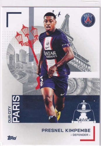 Topps psg paris team - paris, 2023