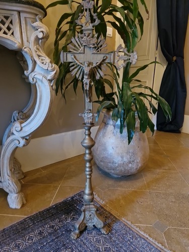 Grand crucifix bronze fin - bronze,