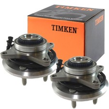4X4 TIMKEN Front Wheel Bearing Hub Pair For 11-14 F-150 Navigator Expedition CA
