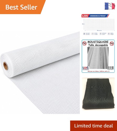 Tulle moustiquaire blanc - tulle,