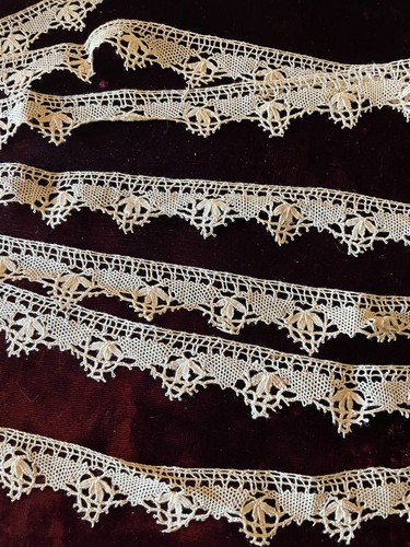 Ancienne dentelle aux fuseaux - ancienne,