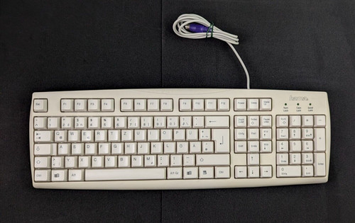 Clavier allemand retro - allemand, hama