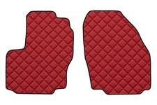 AUTO Tapis de sol avant pour FORD S-MAX GALAXY II 06-15 VAN 5 7 Places ROUGE