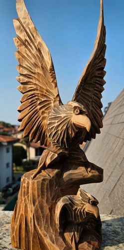 Magnifique sculpture bois - en,