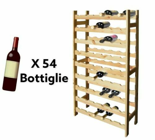 Cave vin bois 54 - cave, À