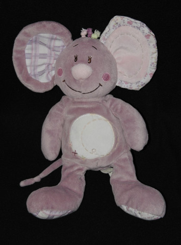 Peluche doudou souris - , nina