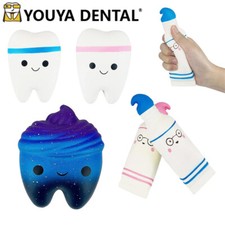 Teeth Shape Slow Rising Squeeze Toy Anti-Stress Slow Rebound Sensory Fidget Toys