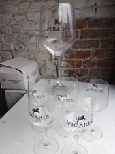 Lot de 6 magnifiques verres à