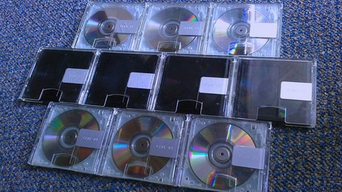 Minidisc tdk fine modifiés - 10,