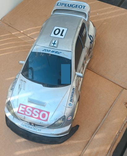 Nikko peugeot 206 wrc - rc, sans