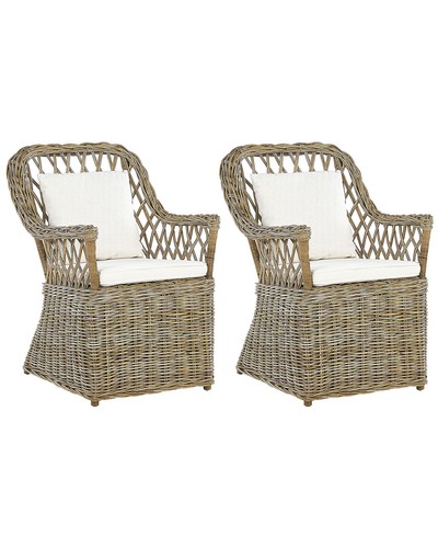 Chaises rotin naturel pour - en,