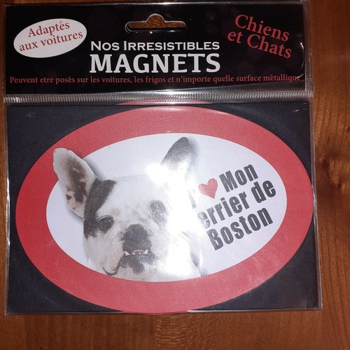 Magnet chien aime mon - magnet,