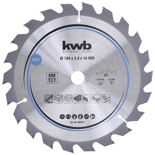 Kwb 586157 lame scie - lame, de