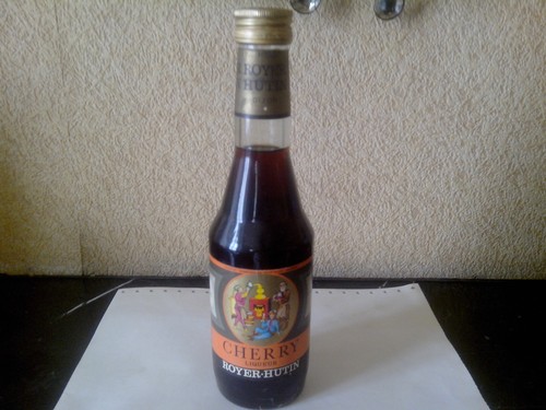Ancienne bouteille cherry - de,