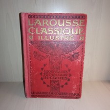 Larousse Classique Illustrated 1930 Antique Book