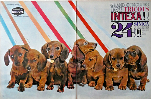 Publicité presse 1963 - de,