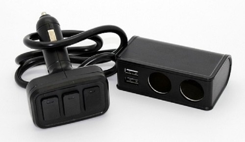 Double prise allume cigare - , 12v