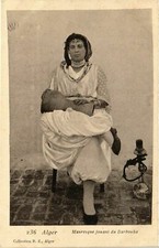 CPA AK ALGERIA Algiers - Moorish playing Darbouka (812563)