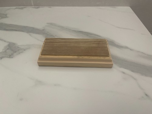 Socle bois brut - bois, pour