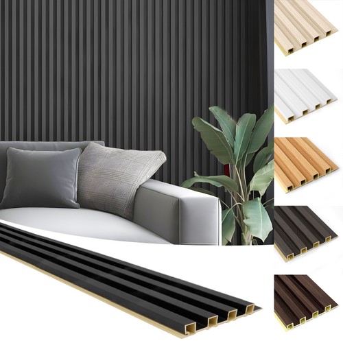 Pack wpc slat wall - 8-pack,