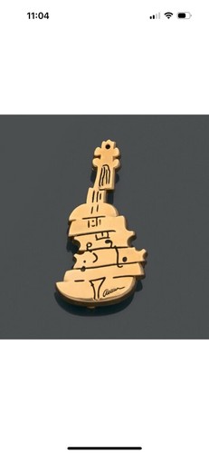Broche artiste arman - broche, de