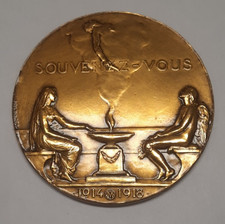 MEDAILLE BRONZE SOUVENEZ VOUS