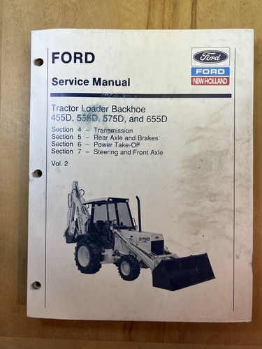Ford new holland 455d 555d - holland,
