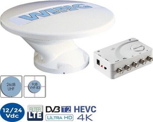 Teleco wing blanc - blanc, 12v