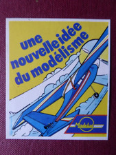 AUTOCOLLANT STICKER MODELISME MODELUD AEROMODELISME AVION MODEL