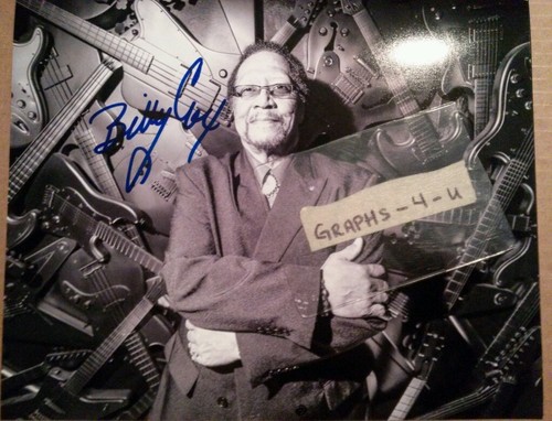 Billy cox signed - signed, jimi
