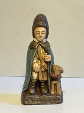 Statue Religieuse SAINT ROCH , Plâtre St Roch