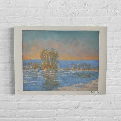 Claude monet bennecourt - monet,