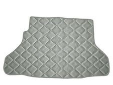 Matelassé Cuir artificiel GRIS Tapis coffre pour Honda Insight II H/B 2009-2014