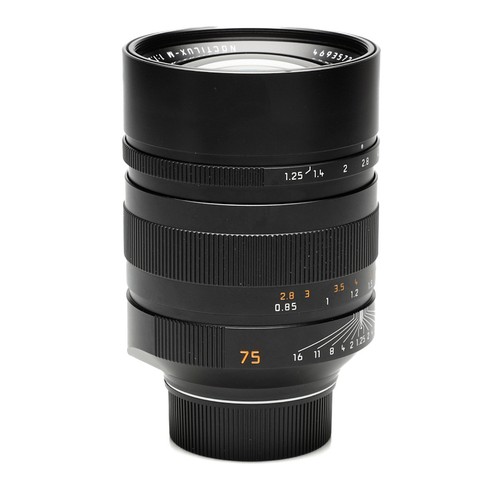 Leica noctilux 75mm - noctilux-m, 75mm/1,25