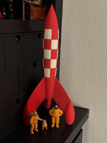 Fusée tintin 42cm - , objectif