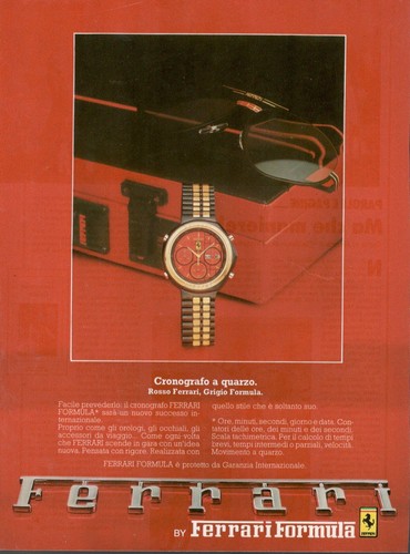 Chronographe ferrari quartz - chronographe,