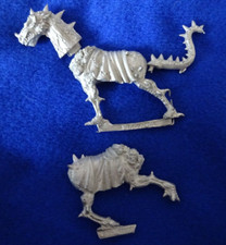 Warhammer 40k Gorkamorka Muties Raiders Steed Horse Mount GW Metal B