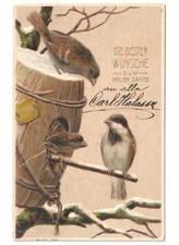 En Relief Carte De Noël