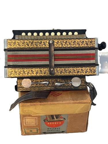 Vintage hohner accordion - vintage,