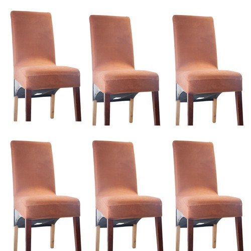 Housse chaise daim - chaise, pour